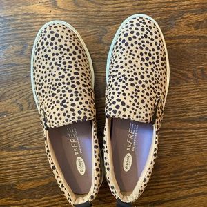 Dr. Scholl’s Be Free Animal Print Sneakers 8.5
